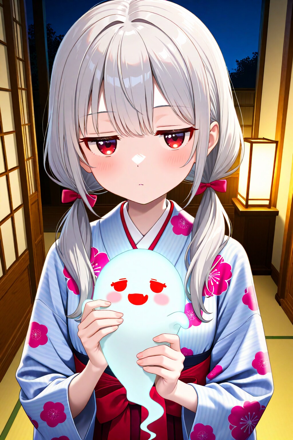 アイちゃんの座敷童ゴトーさんを添えて