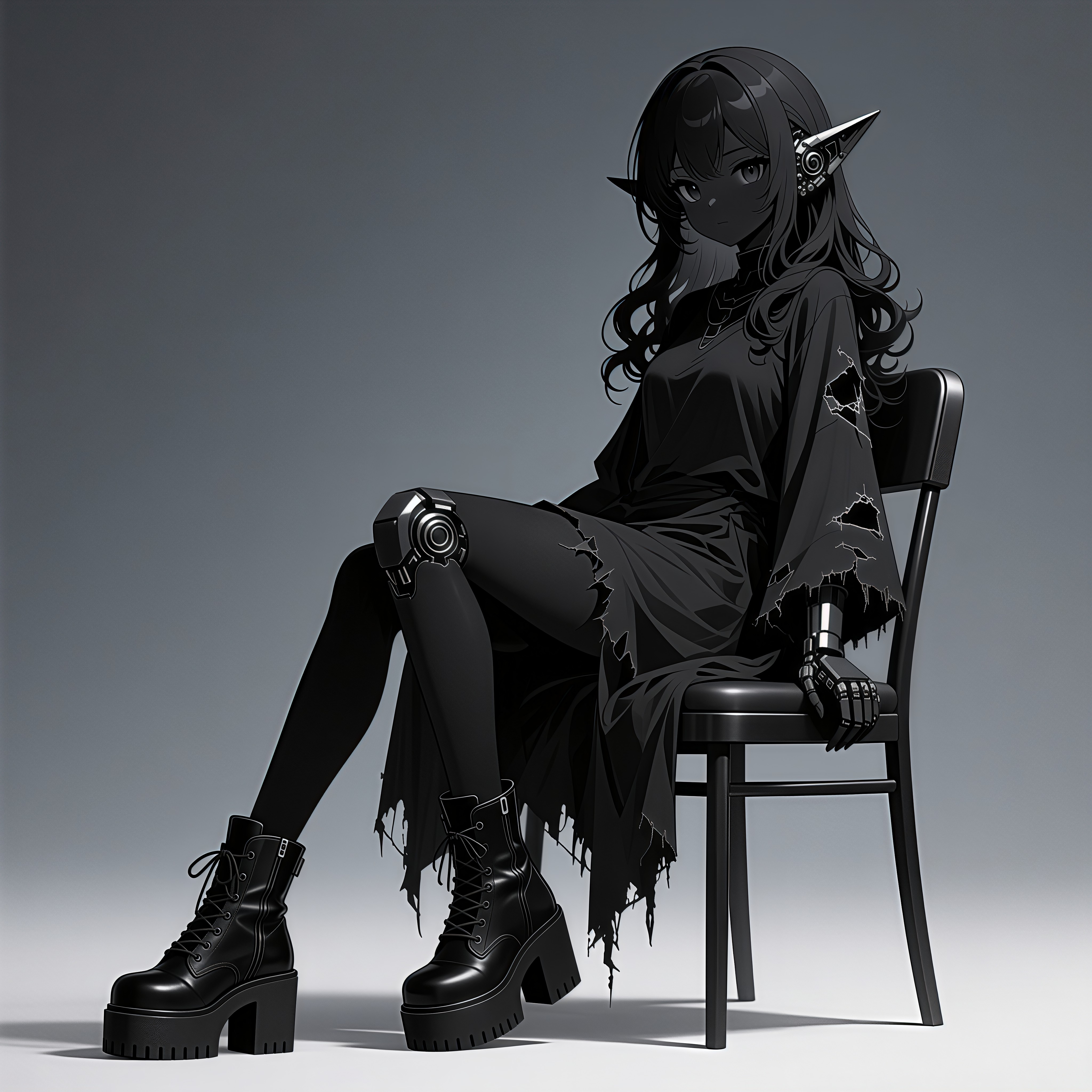 メカ娘4993号 | の人気AIイラスト・グラビア