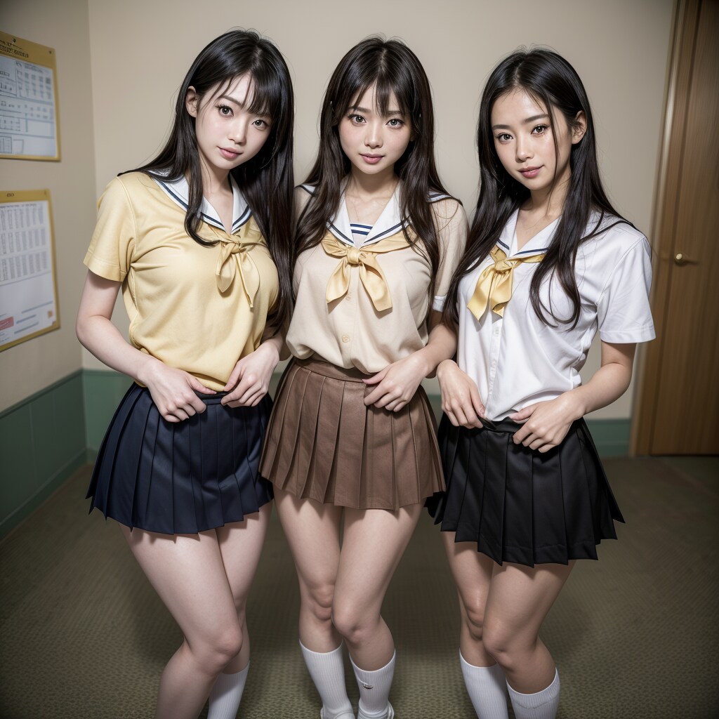 美少女3人