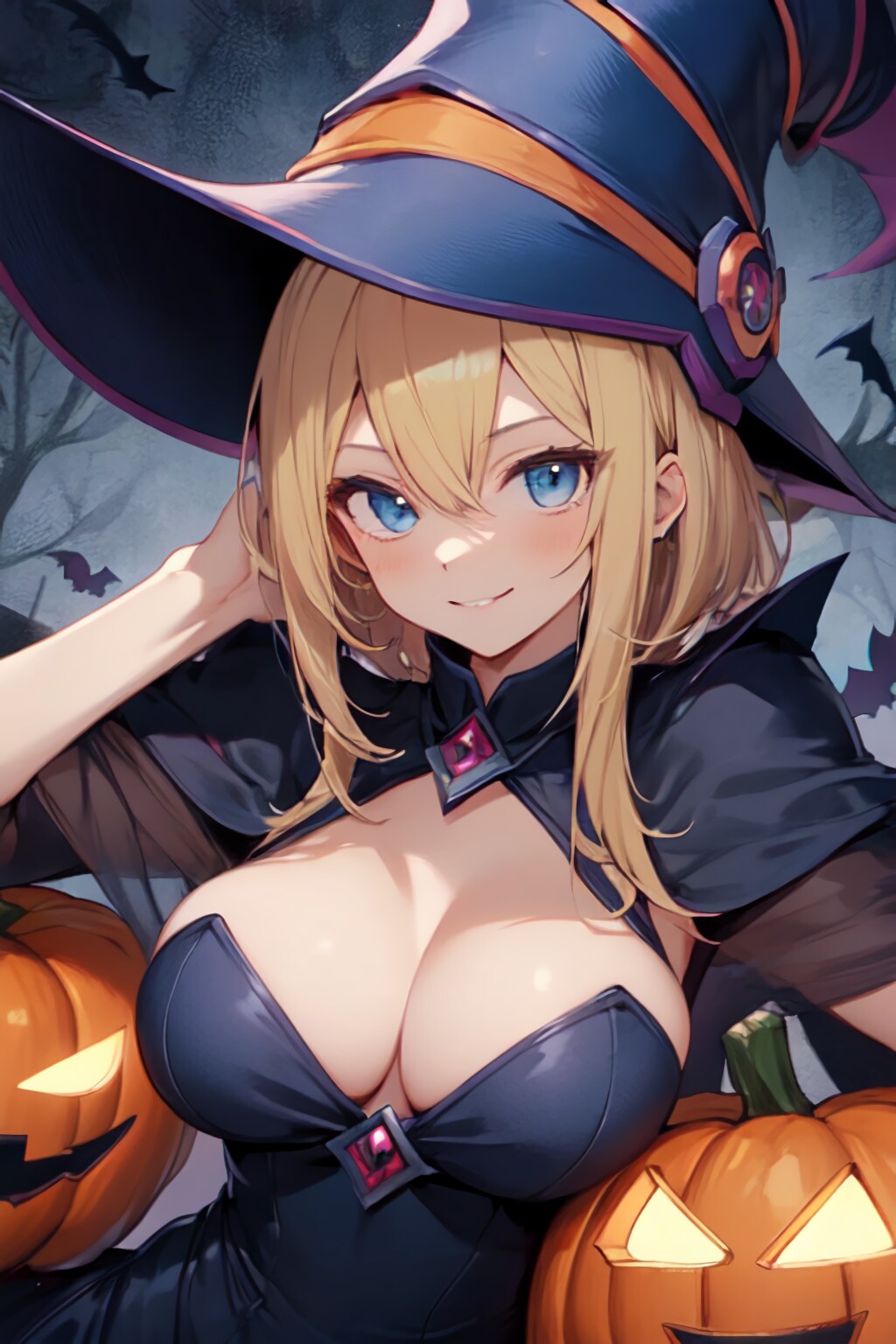 ハロウィンwithブラックマジシャンガール