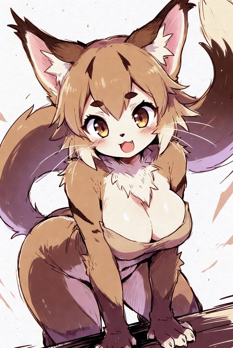 しっぽが長い