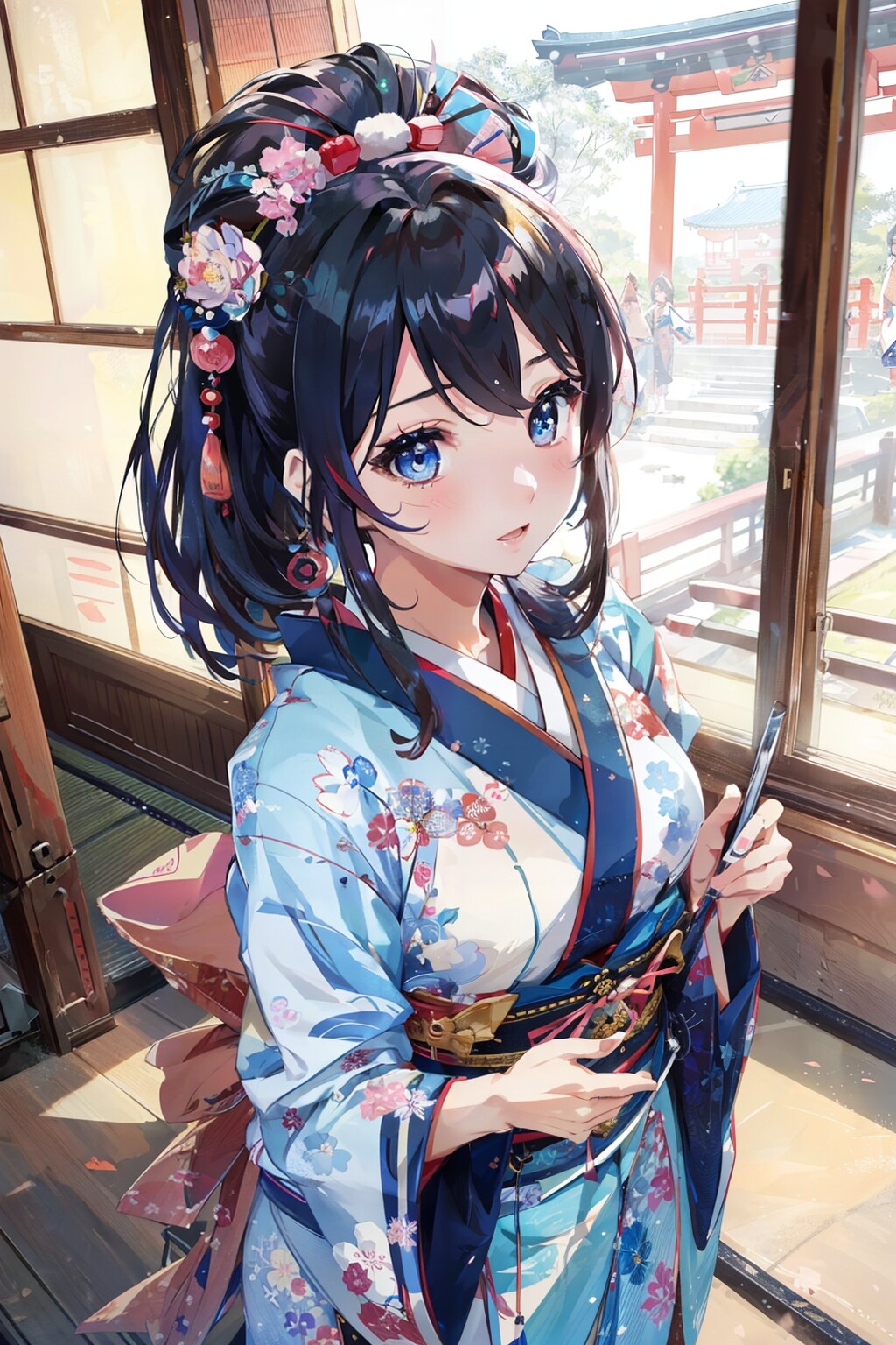 和服美女