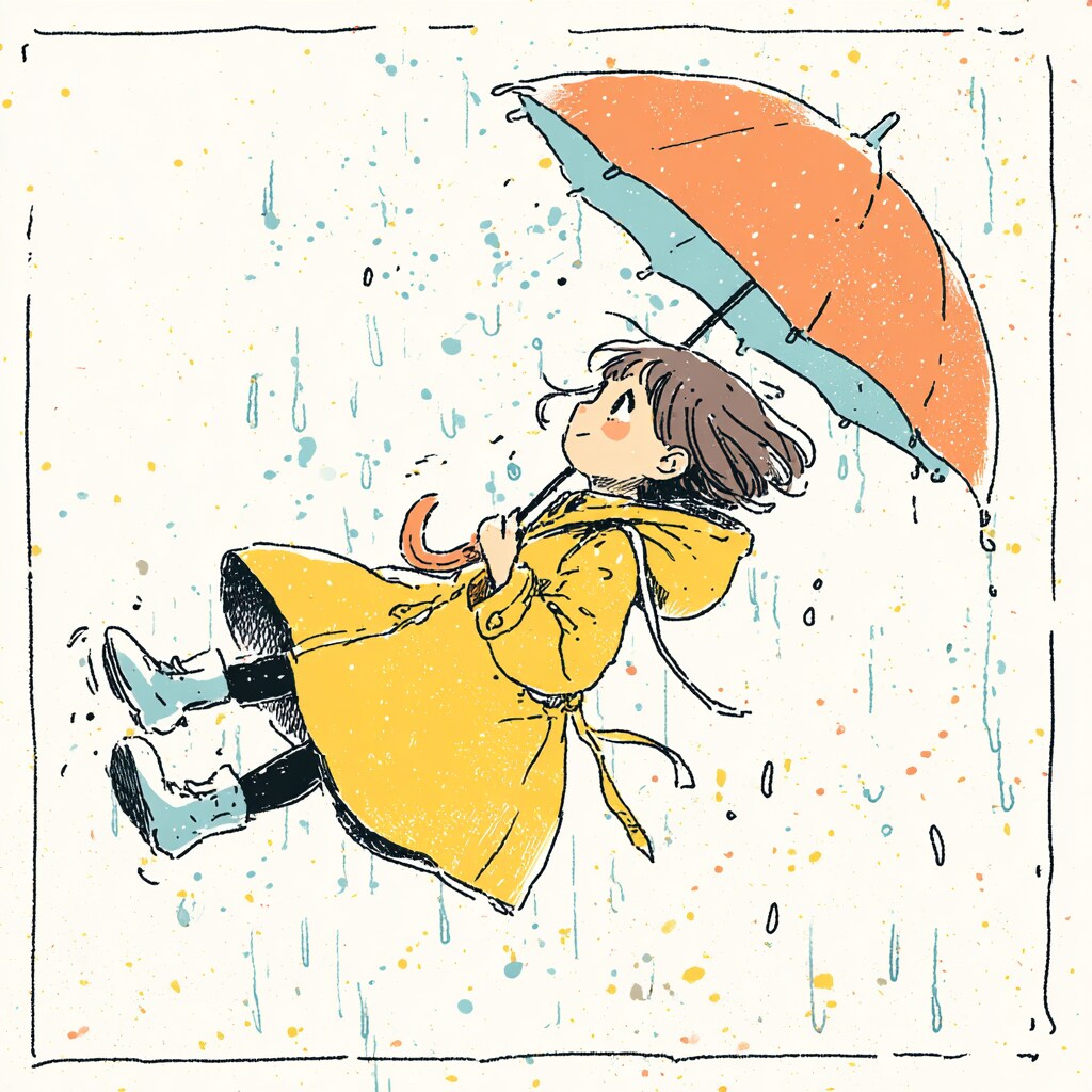 ふんわり落ちて