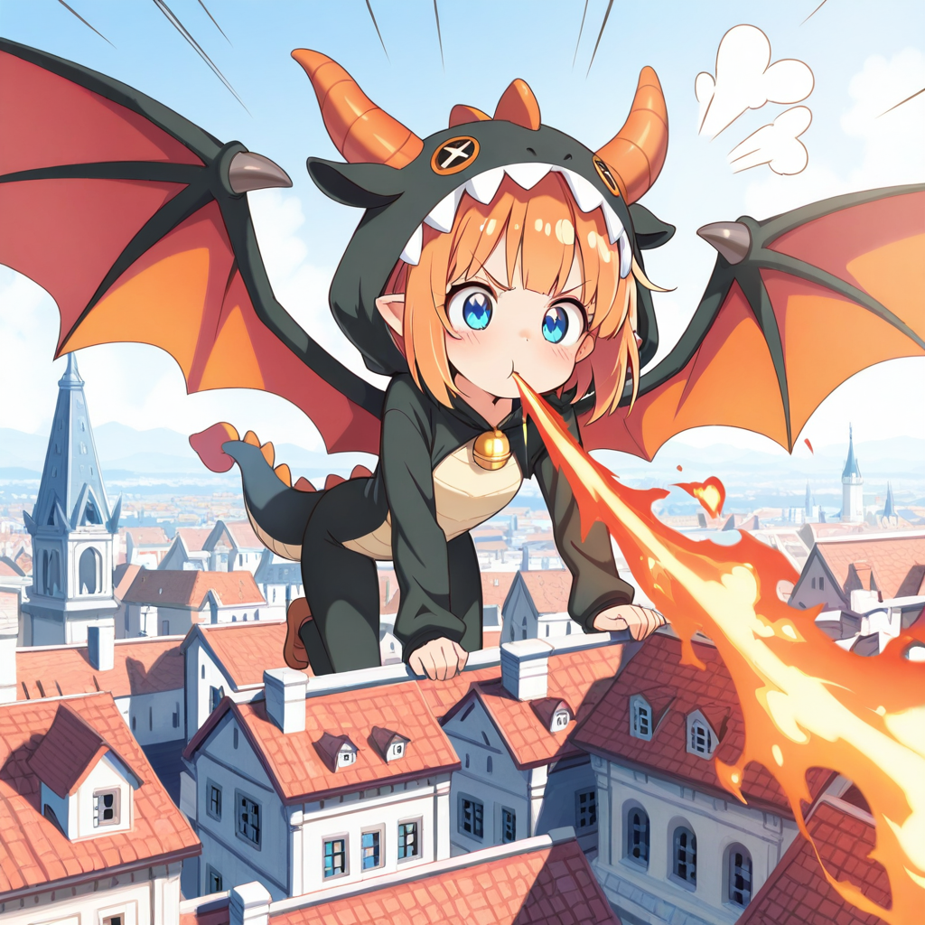 恐怖のドラゴンちゃん