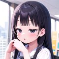 大あくび見られちゃった… 2枚目