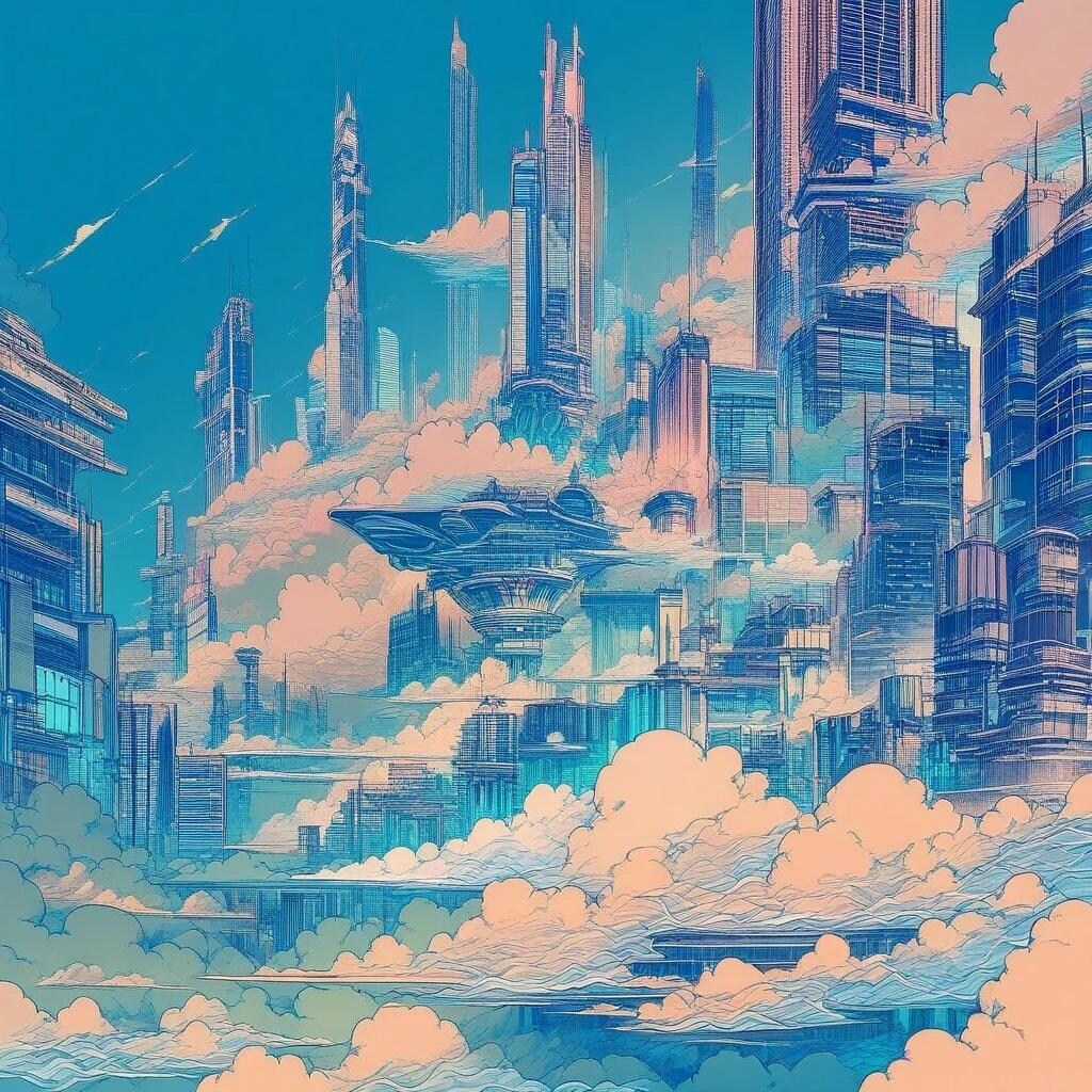 雲の上。暗雲の下。