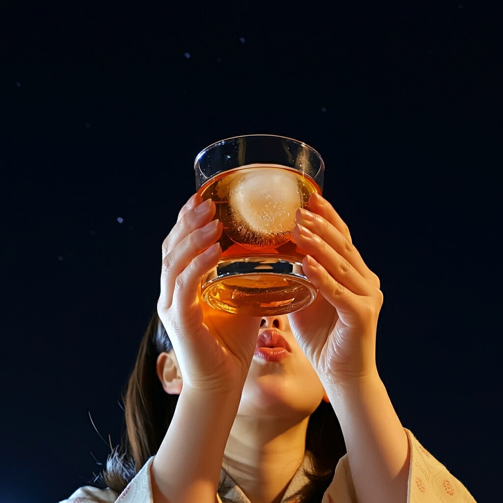 チュウ💋酒の名月