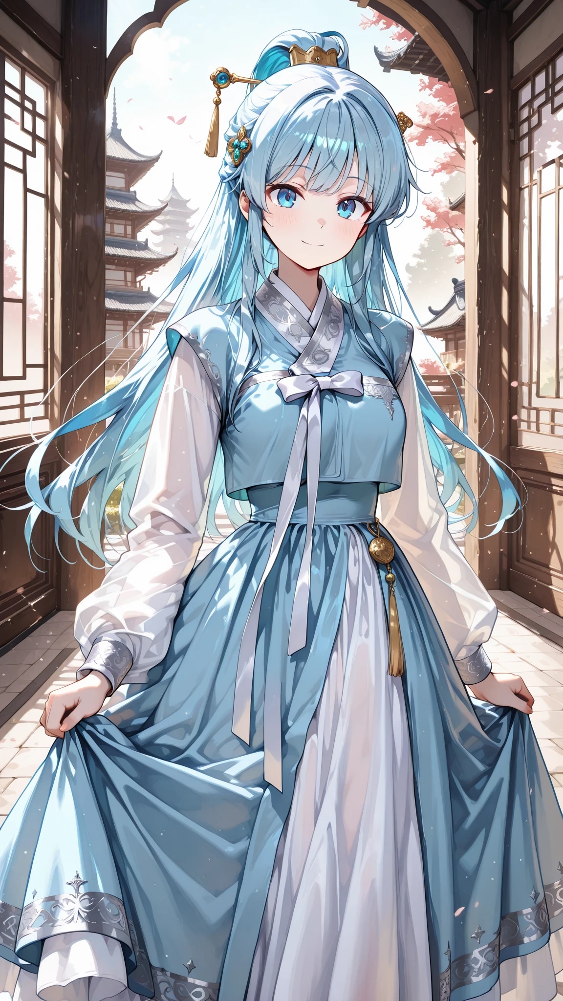 韓服潮音さん | の人気AIイラスト・グラビア