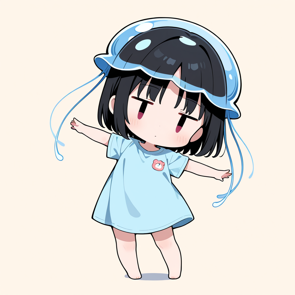 着ぐるみ着せ替え（クラゲ）