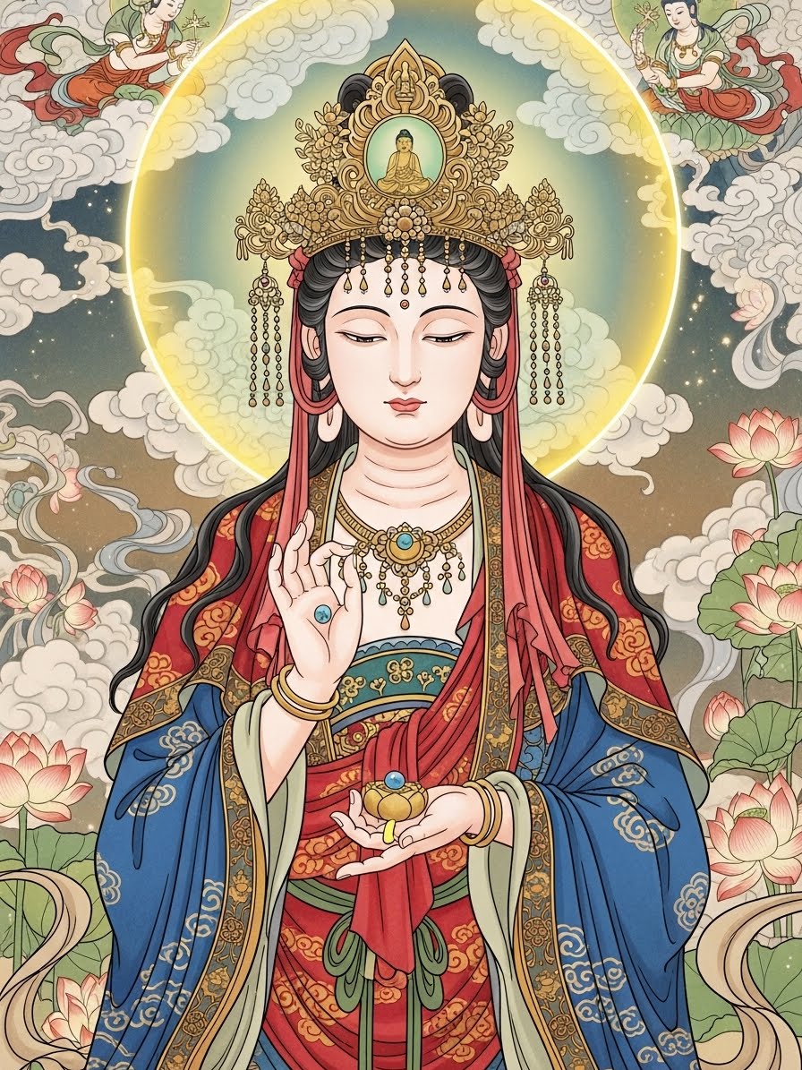 観自在菩薩　ImageFX | の人気AIイラスト・グラビア