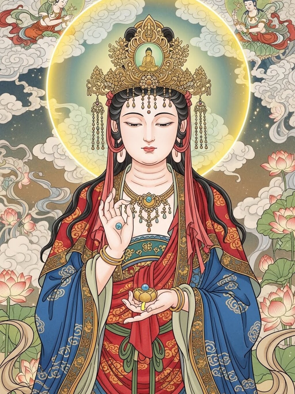 観自在菩薩　ImageFX