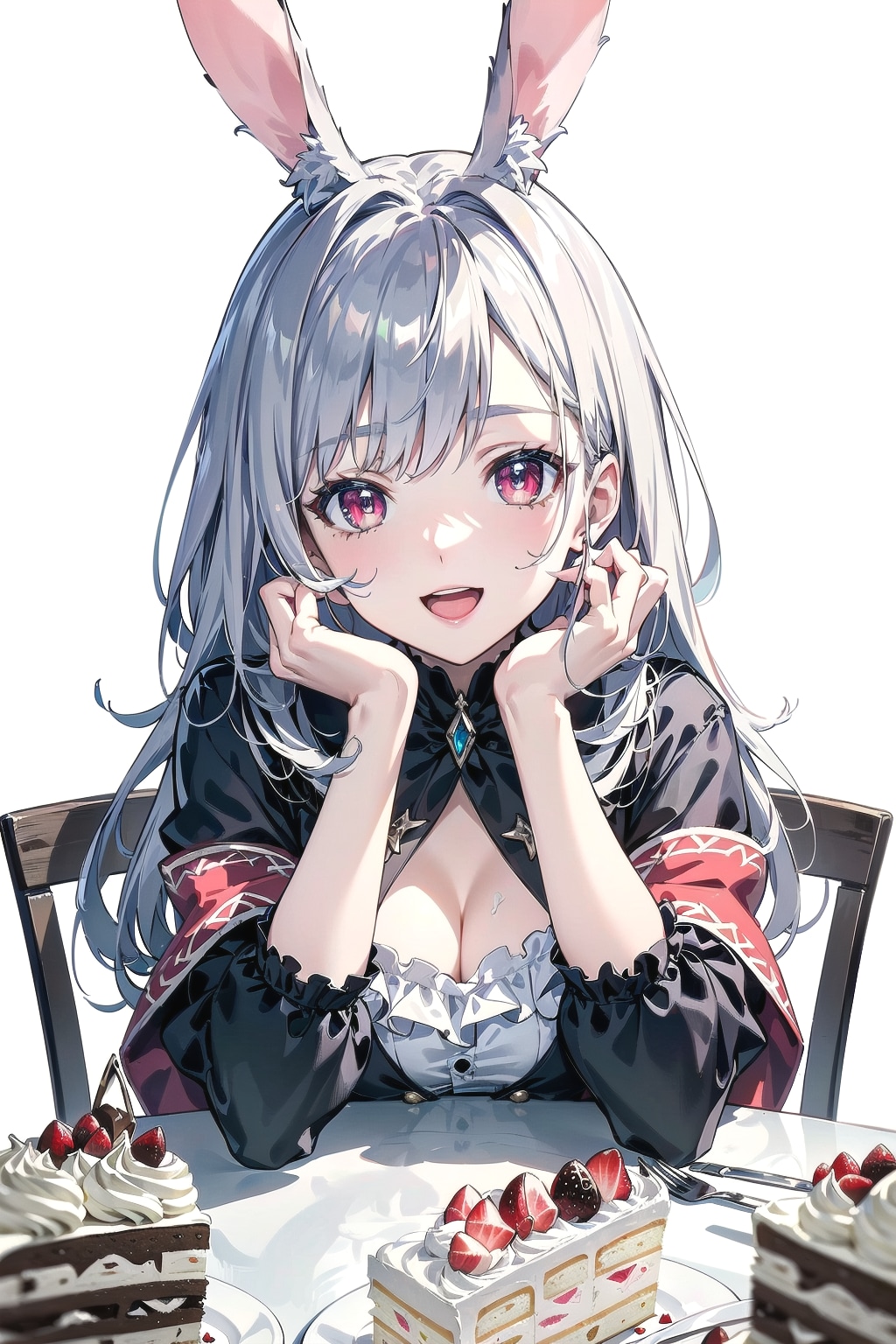 どれにするか迷っちゃうのですぅ🍰💕🐰 | の人気AIイラスト・グラビア