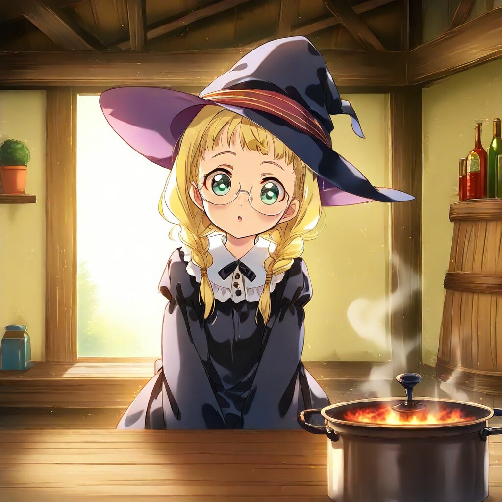 魔法使いにメガネ三つ編みは似合うのかぁ⁉️