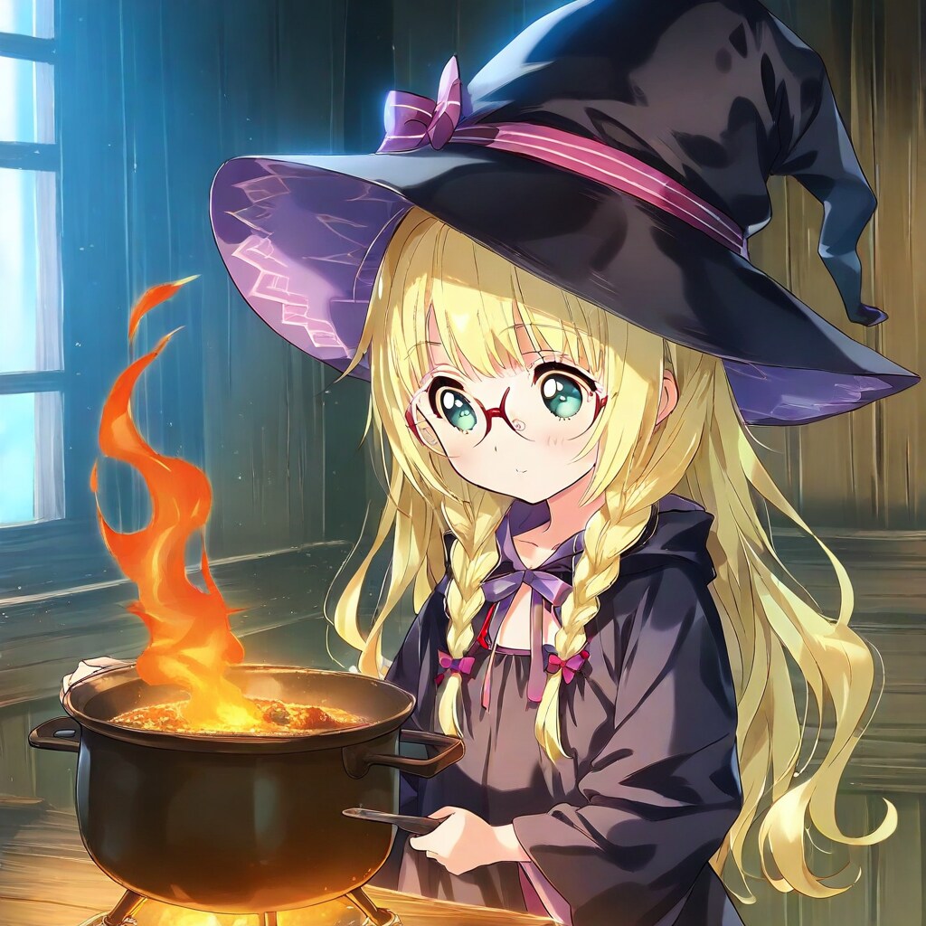 魔法使いにメガネ三つ編みは似合うのかぁ⁉️