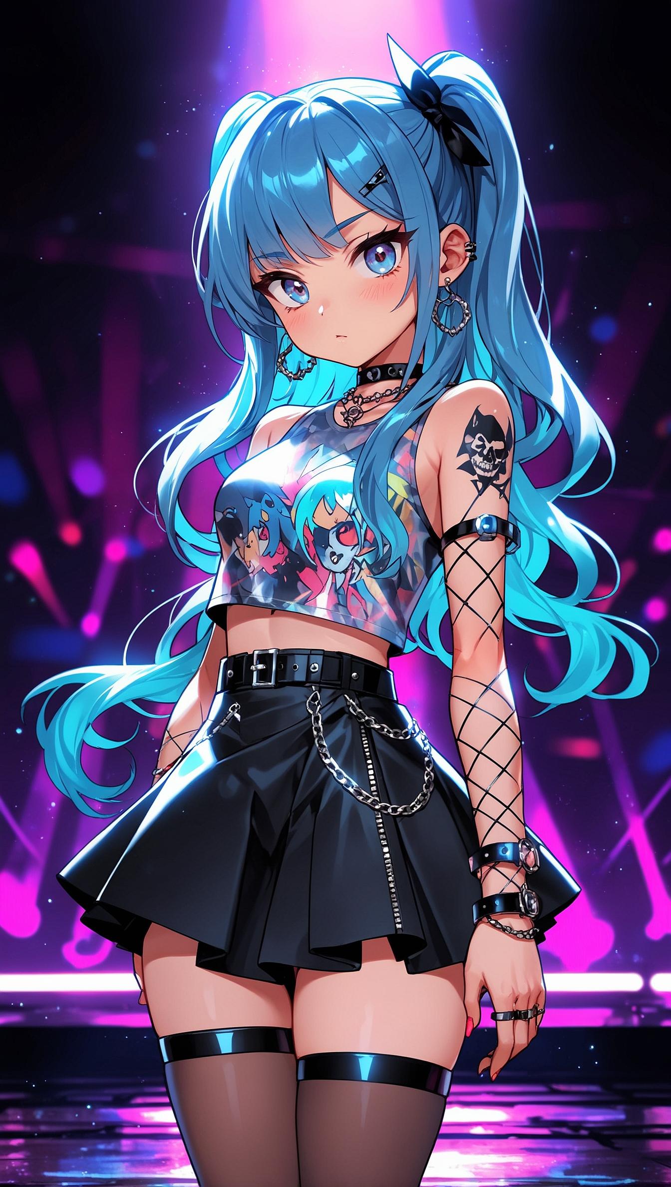 ロック系ファッション | の人気AIイラスト・グラビア