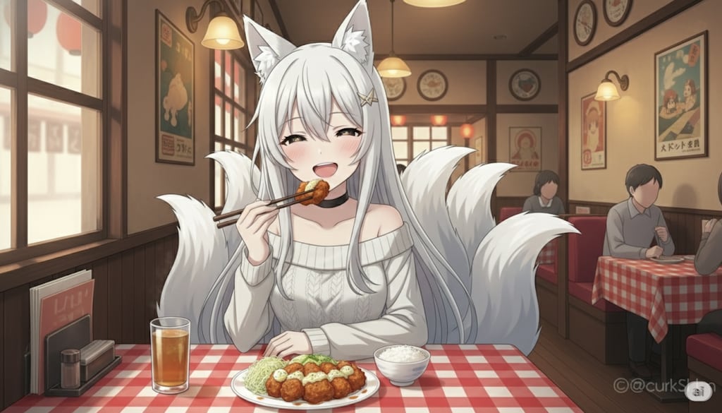 【狐独のグルメ】宮崎市・元祖本店のチキン南蛮 | の人気AIイラスト・グラビア