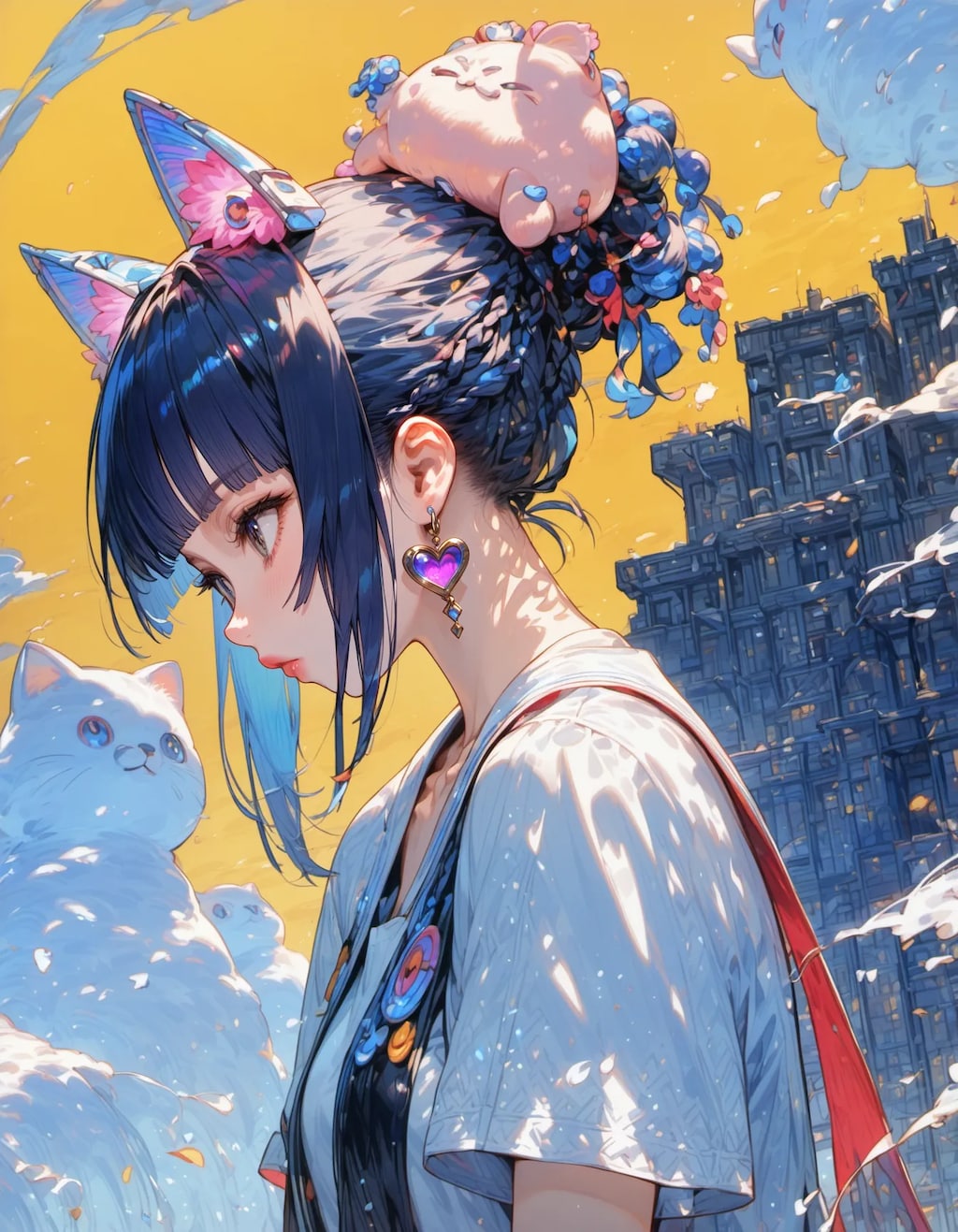 Dreaming Above the Cityscape