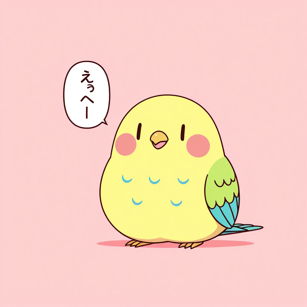 気まぐれインコ