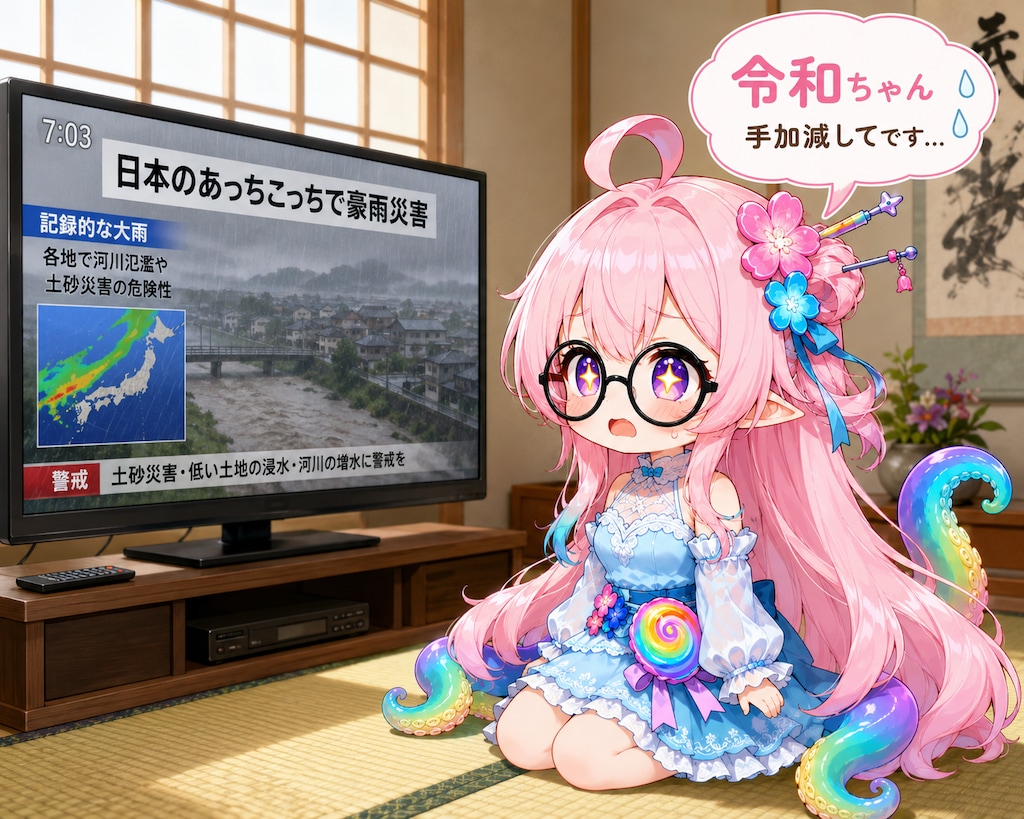 人に厳しい令和ちゃん…💧