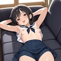 舐めてほしいんでしょ❤お兄ちゃん（ちょいロリっ娘ちゃん） 4枚目