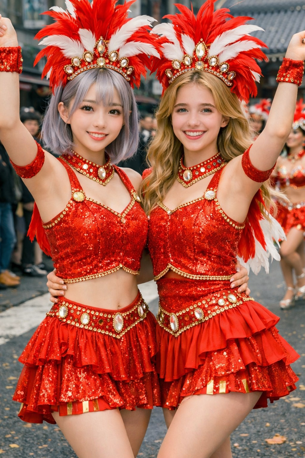 【masamin先輩のまねっこ投稿】里美ちゃんが浅草にやってきてくれました。