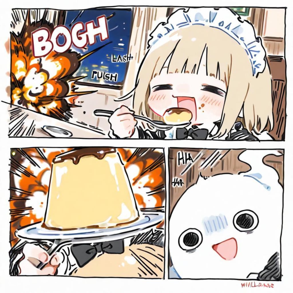 どないや！👻プリンや！🍮💥💥💥