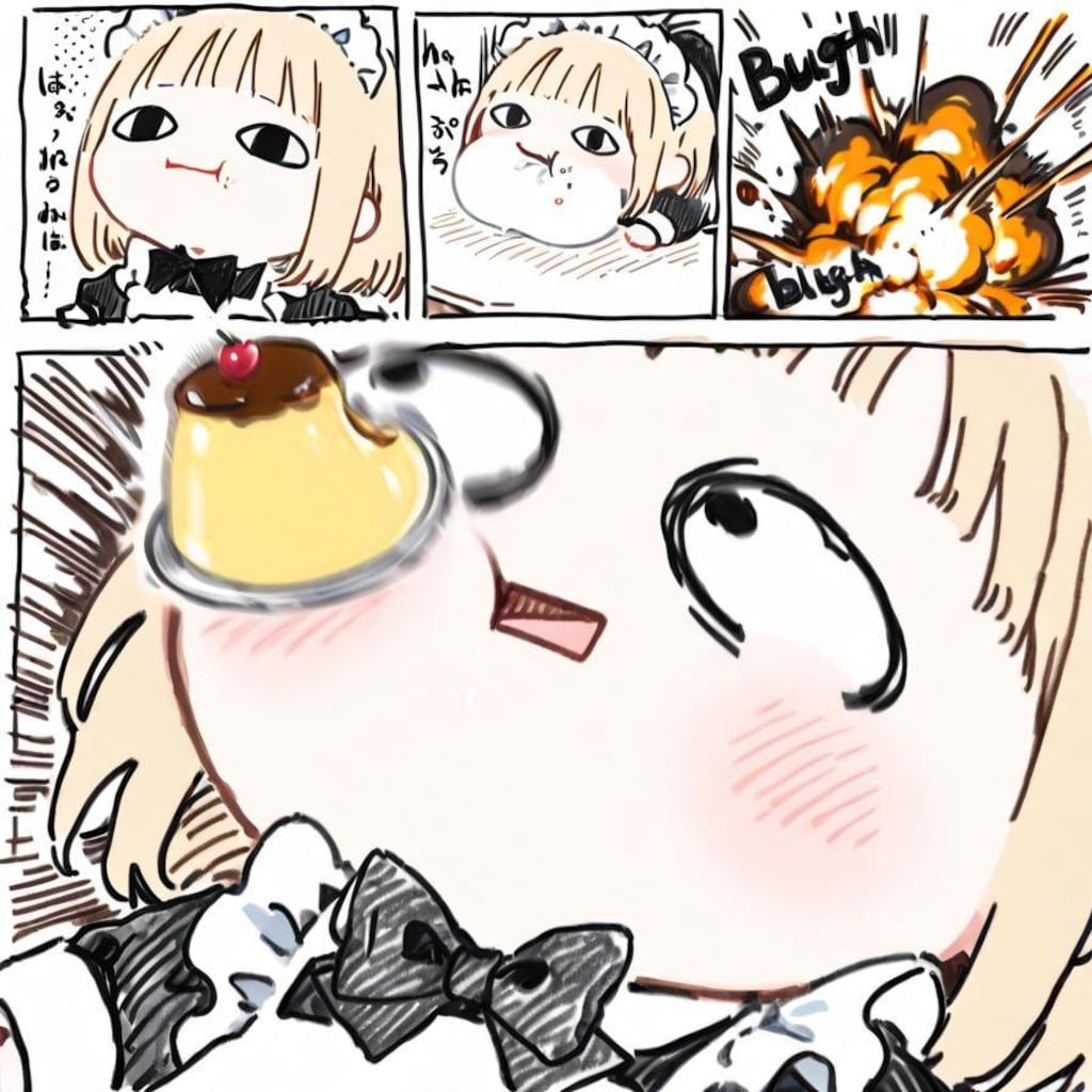 どないや！👻プリンや！🍮💥💥💥