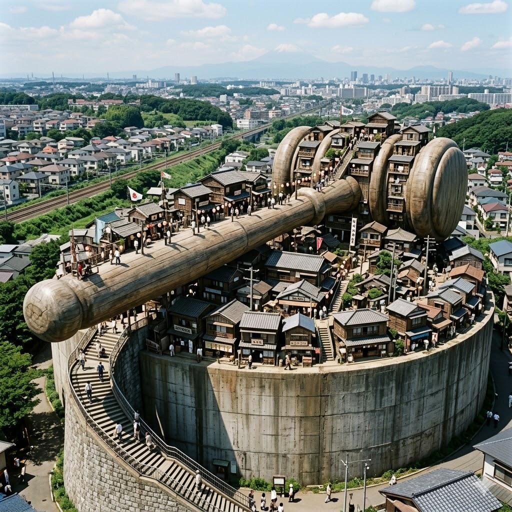裁判とかで使うガベルの町
