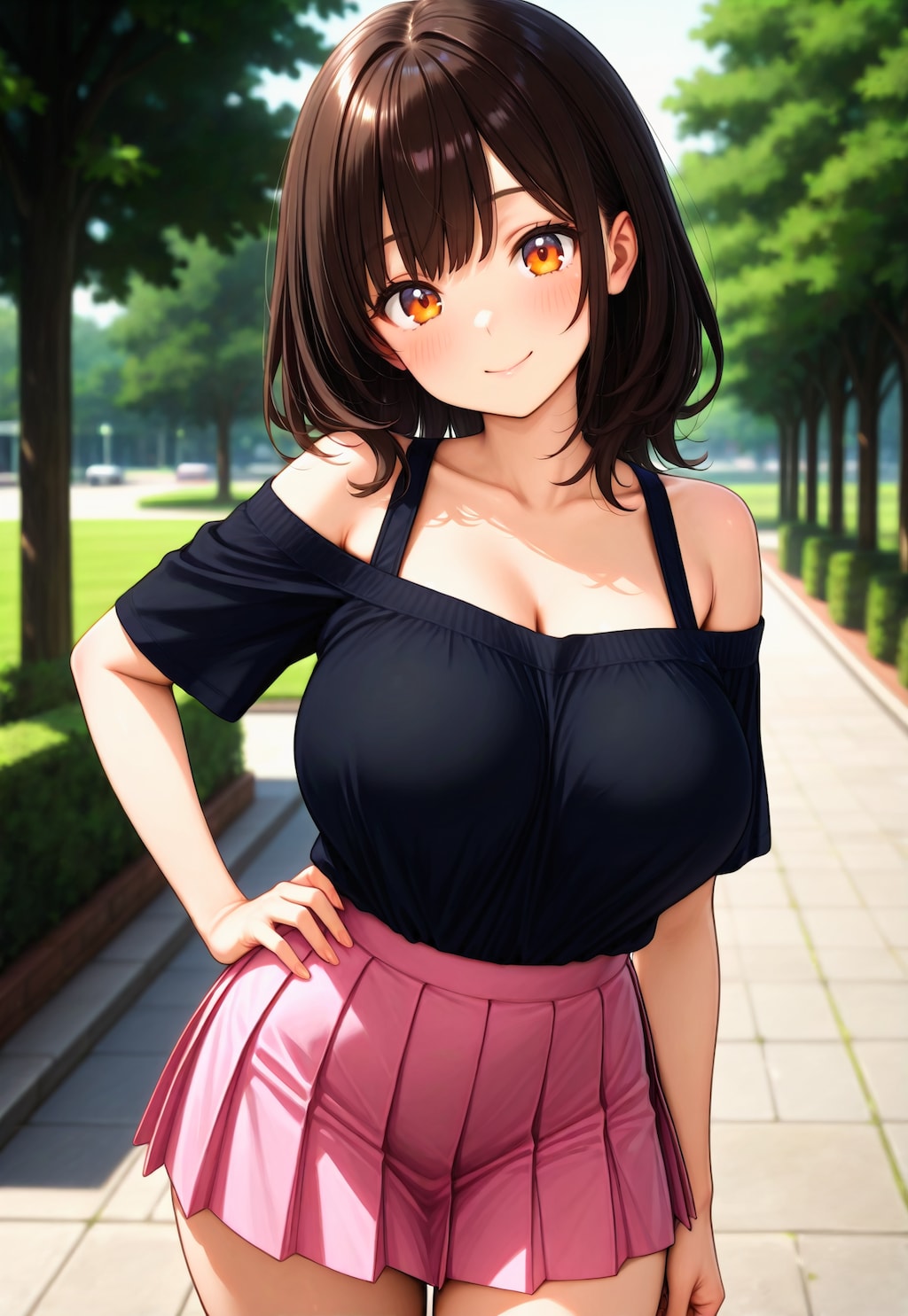 1580（黒いオフショル）