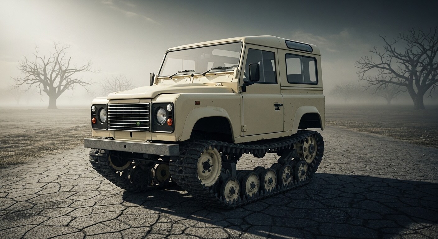 ランドローバーディフェンダ―クローラー | の人気AIイラスト・グラビア
