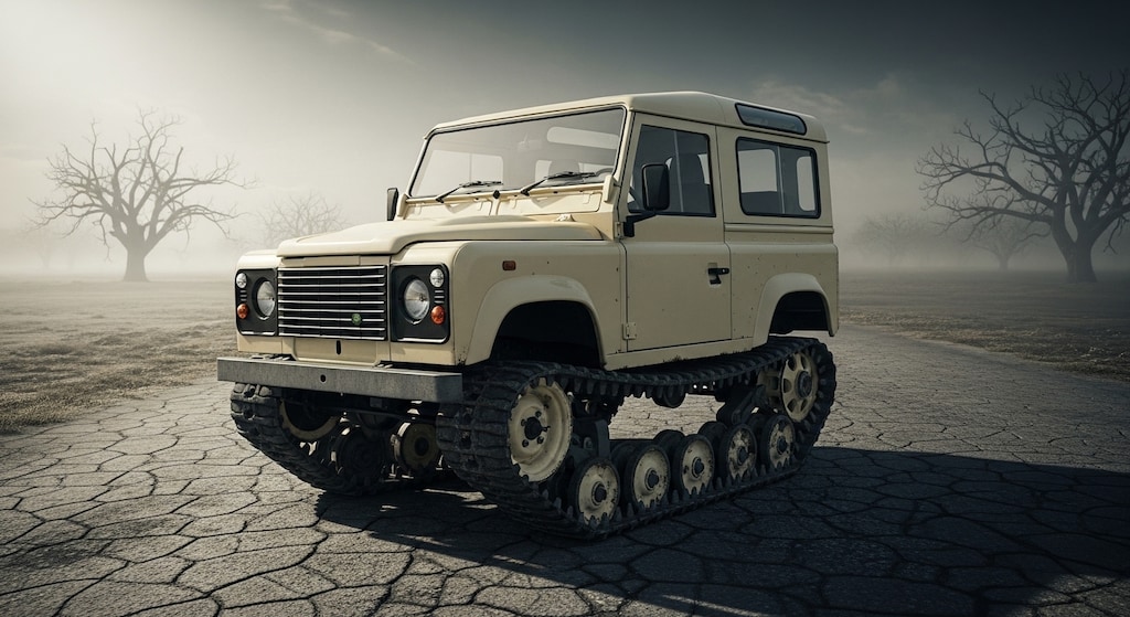 ランドローバーディフェンダ―クローラー