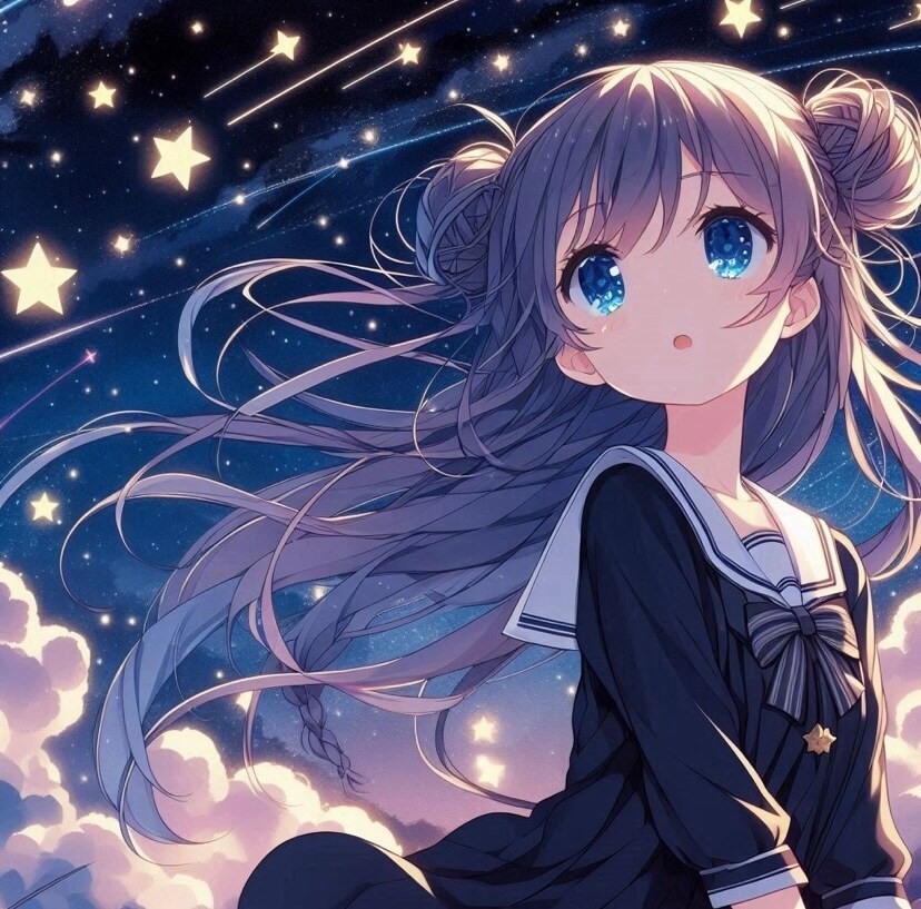 流れ星💫 | の人気AIイラスト・グラビア