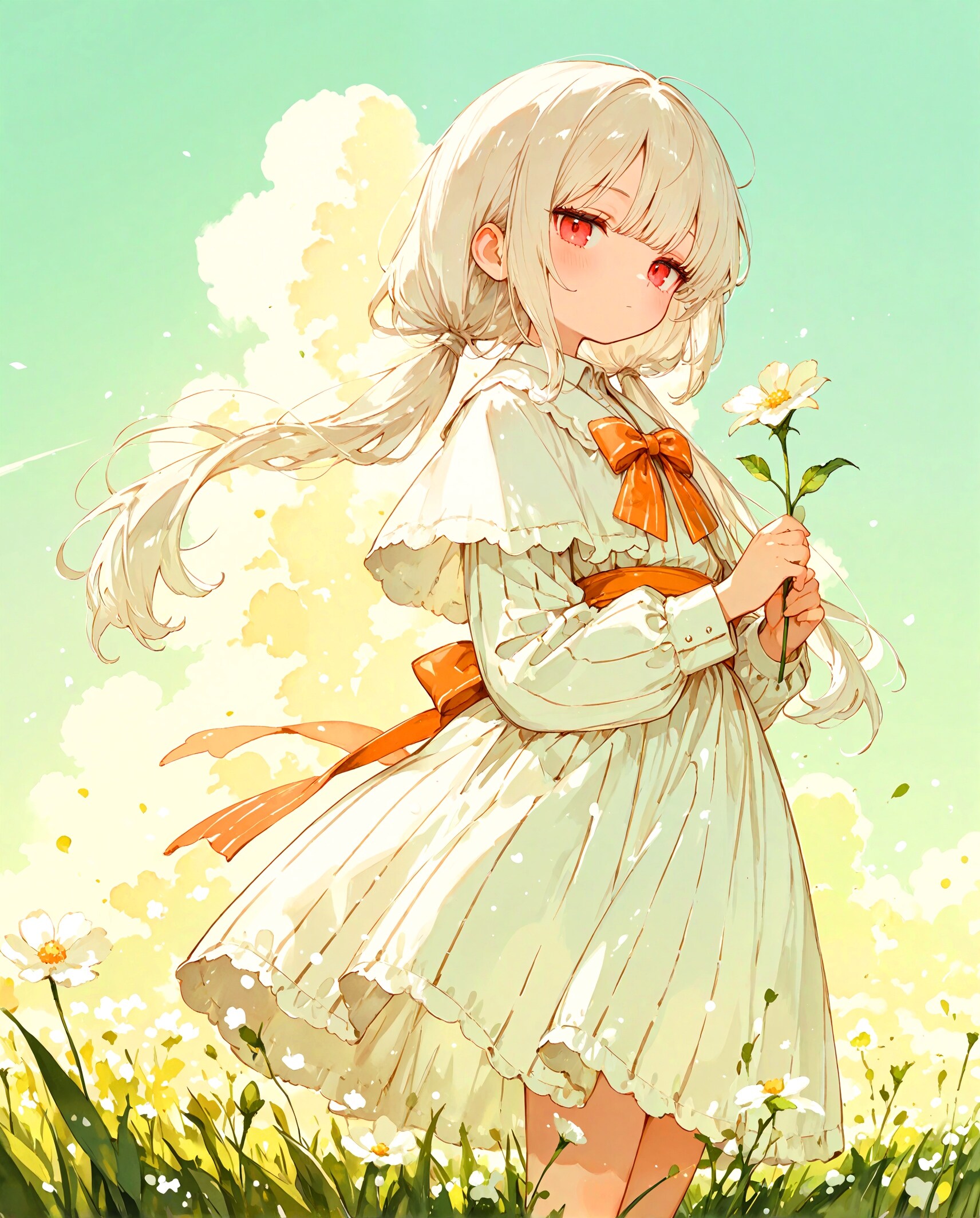郊外の少女