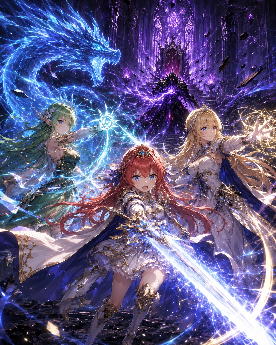 真魔光剣、龍魔王を討つ