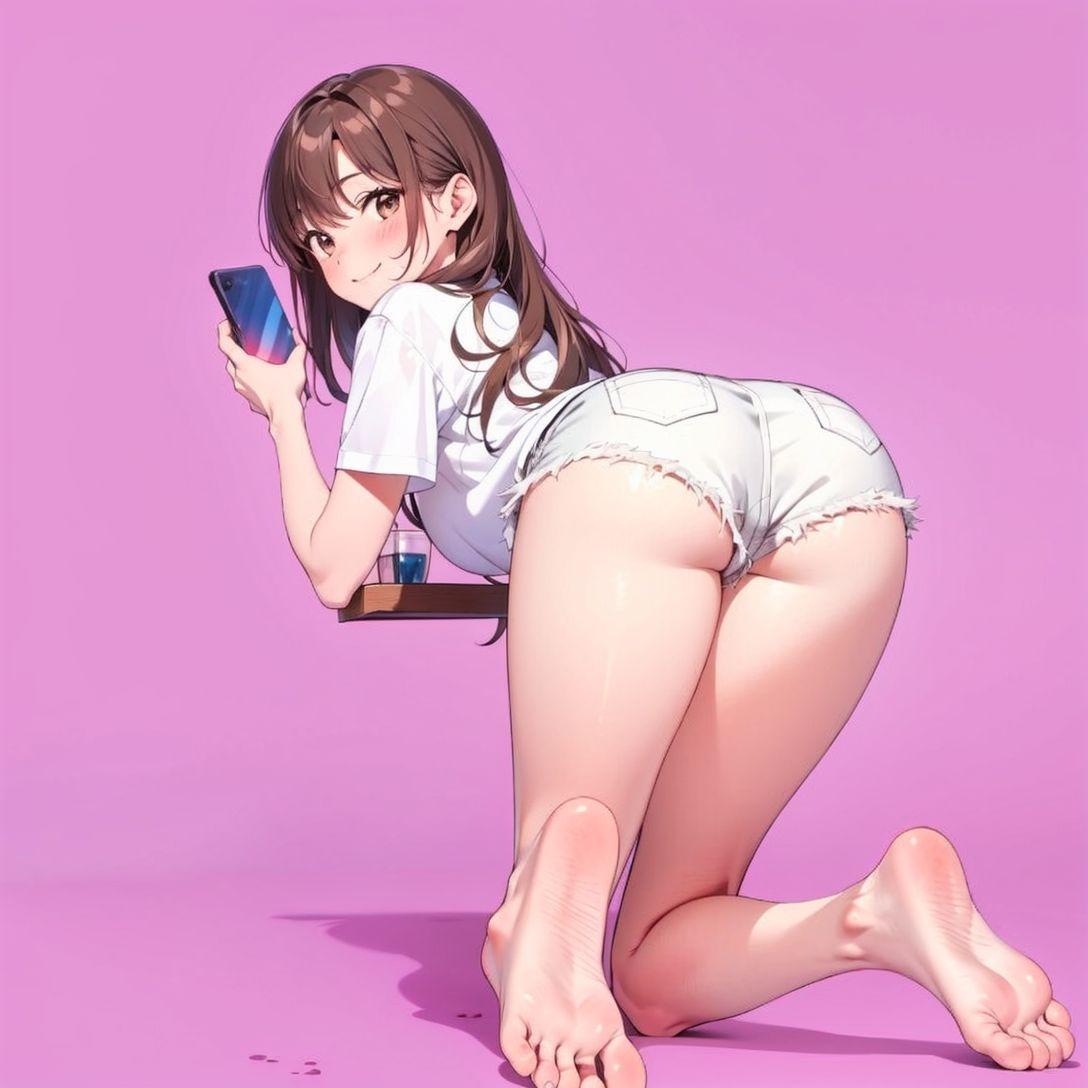 うしろから