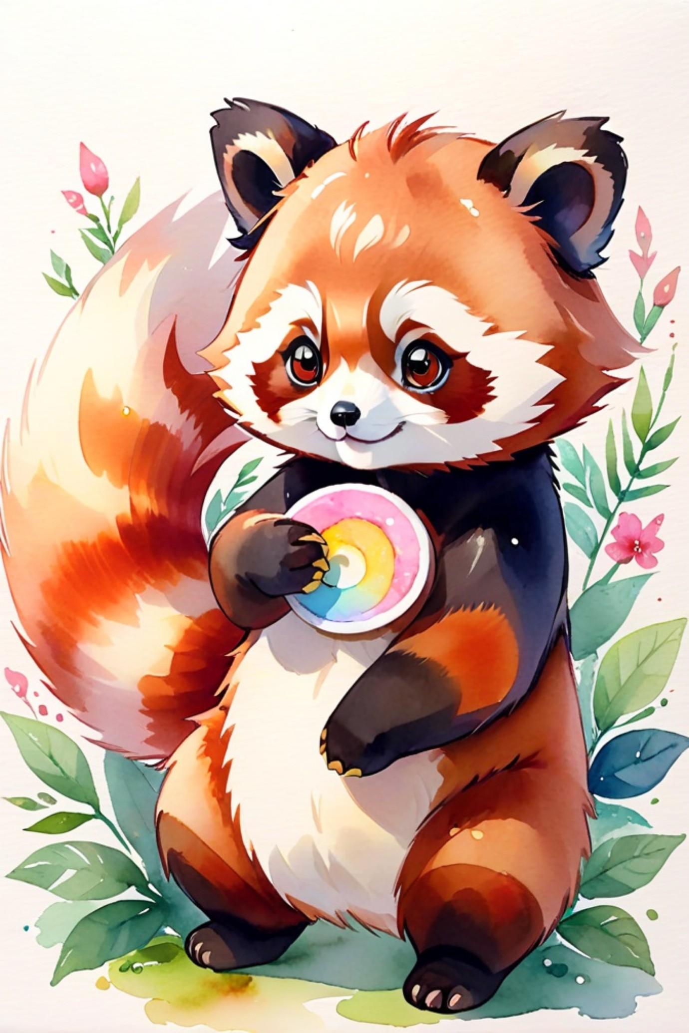 レッサーパンダ | の人気AIイラスト・グラビア