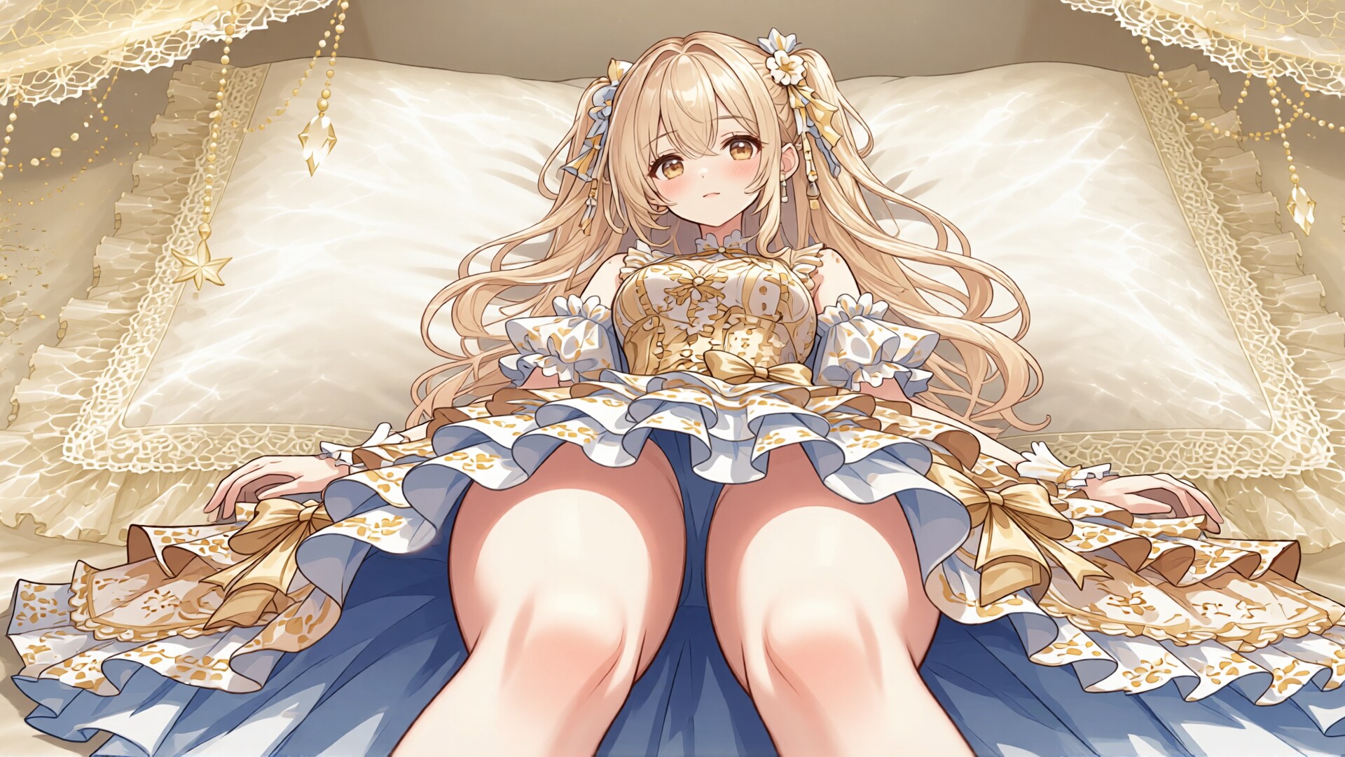 金髪少女とドレス　その14-2