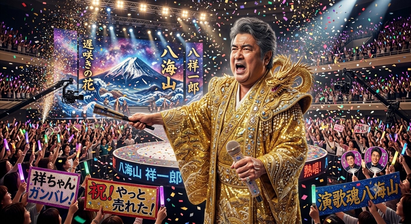 遅咲き新人演歌歌手 八海山祥一郎 | の人気AIイラスト・グラビア