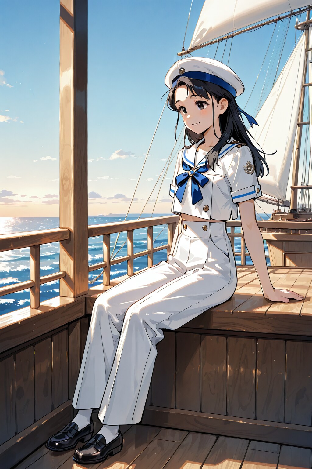 かっこかわいい水兵海原愛海の航海