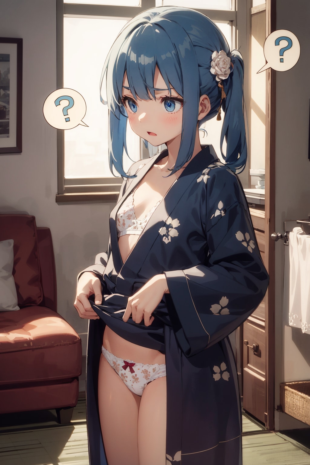 うまく浴衣が着れない．．．