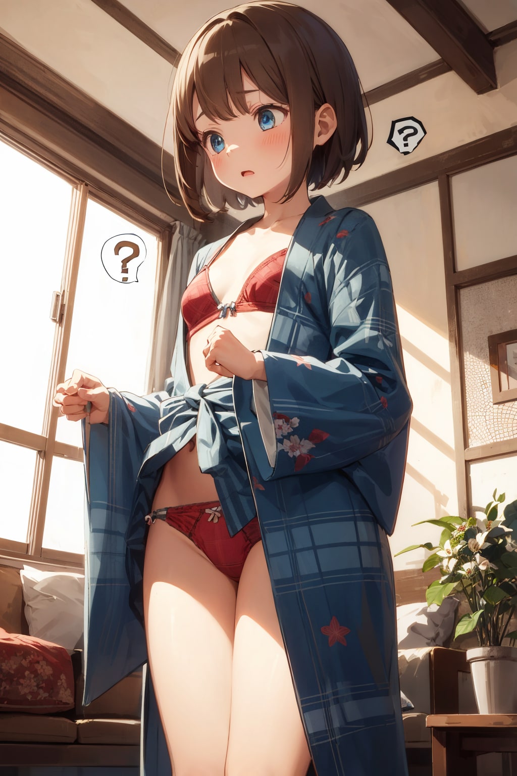 うまく浴衣が着れない．．．