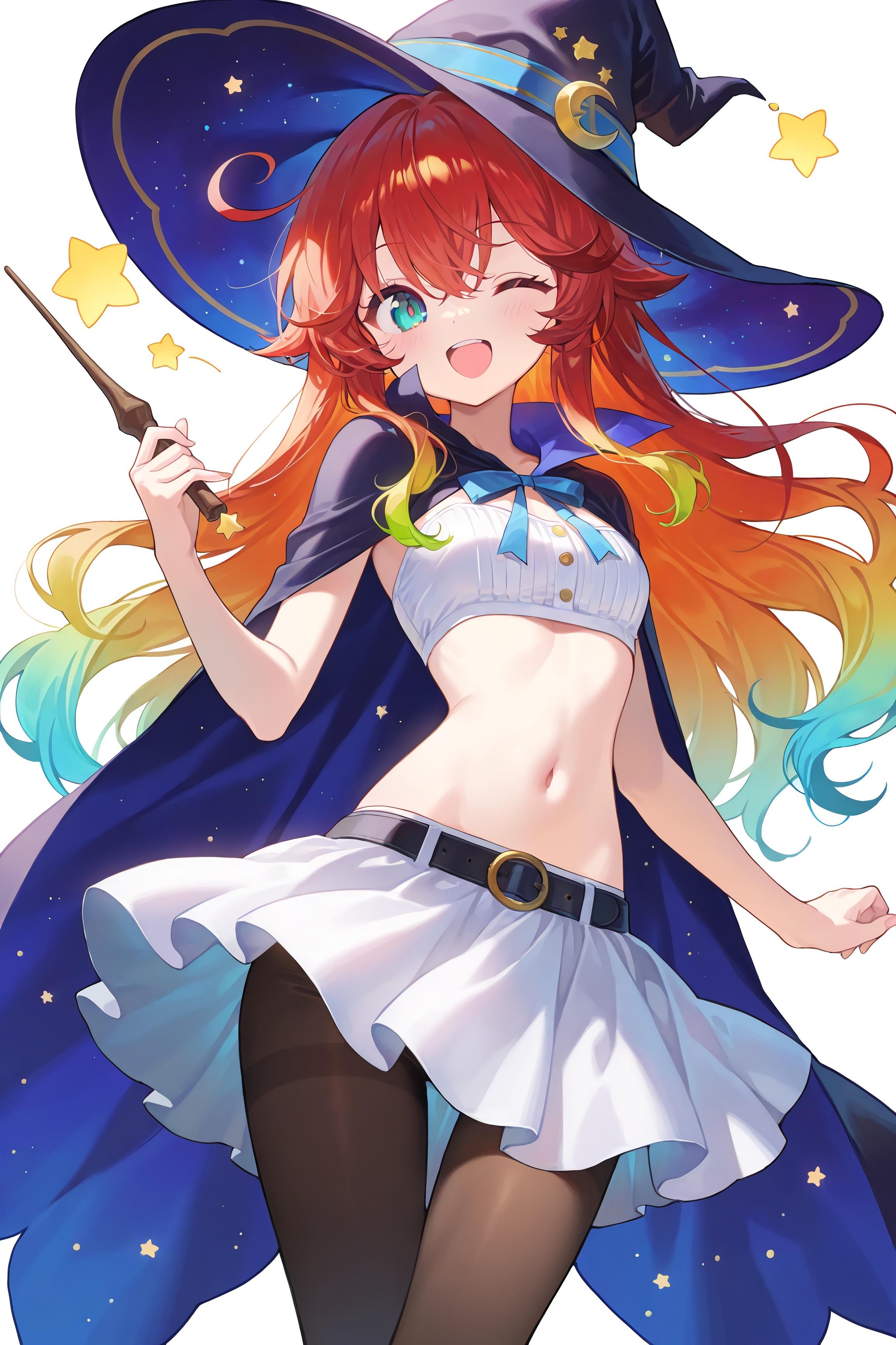 へそ出し魔法使い