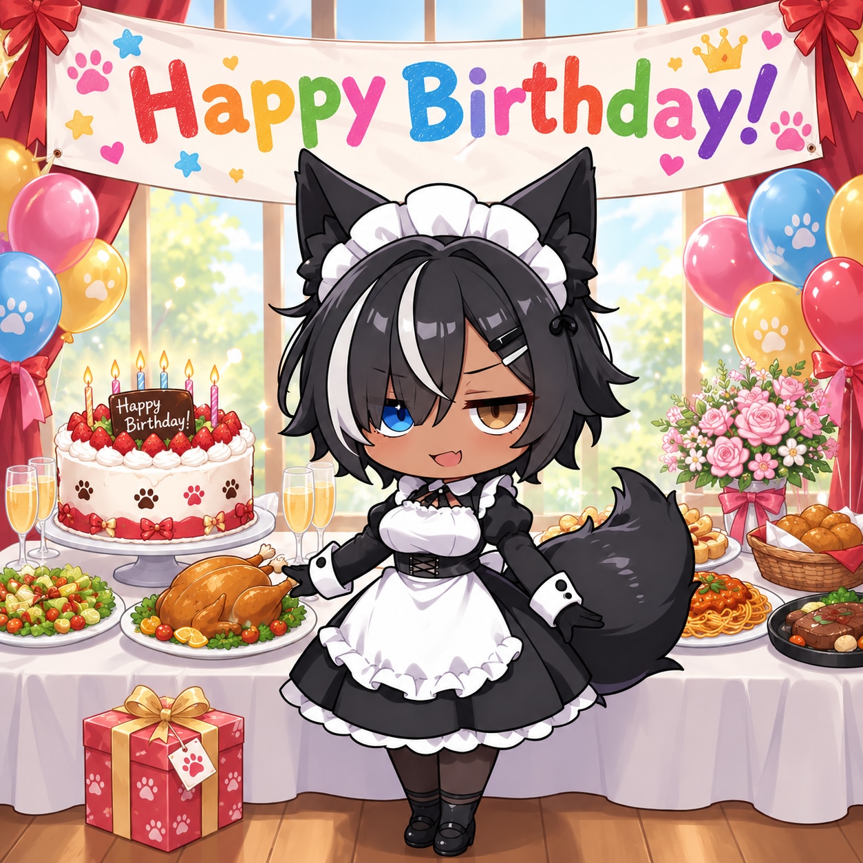 【誕生日FA】Armaさん、ギャル狐さん | の人気AIイラスト・グラビア