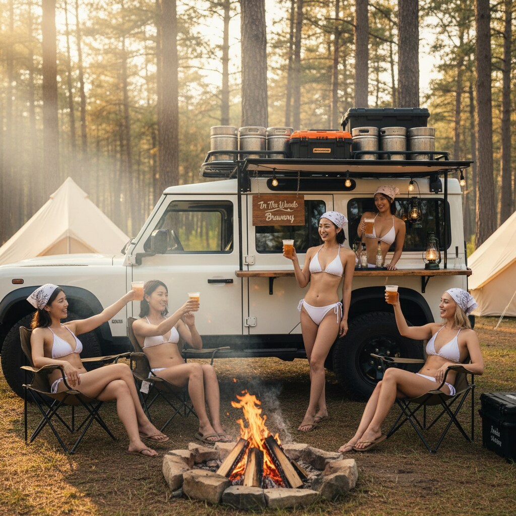 In The Woods Brewery (Land Rover DEFENDER)