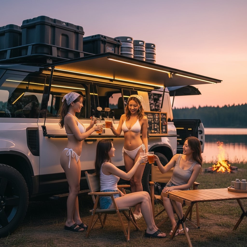 In The Woods Brewery (Land Rover DEFENDER)