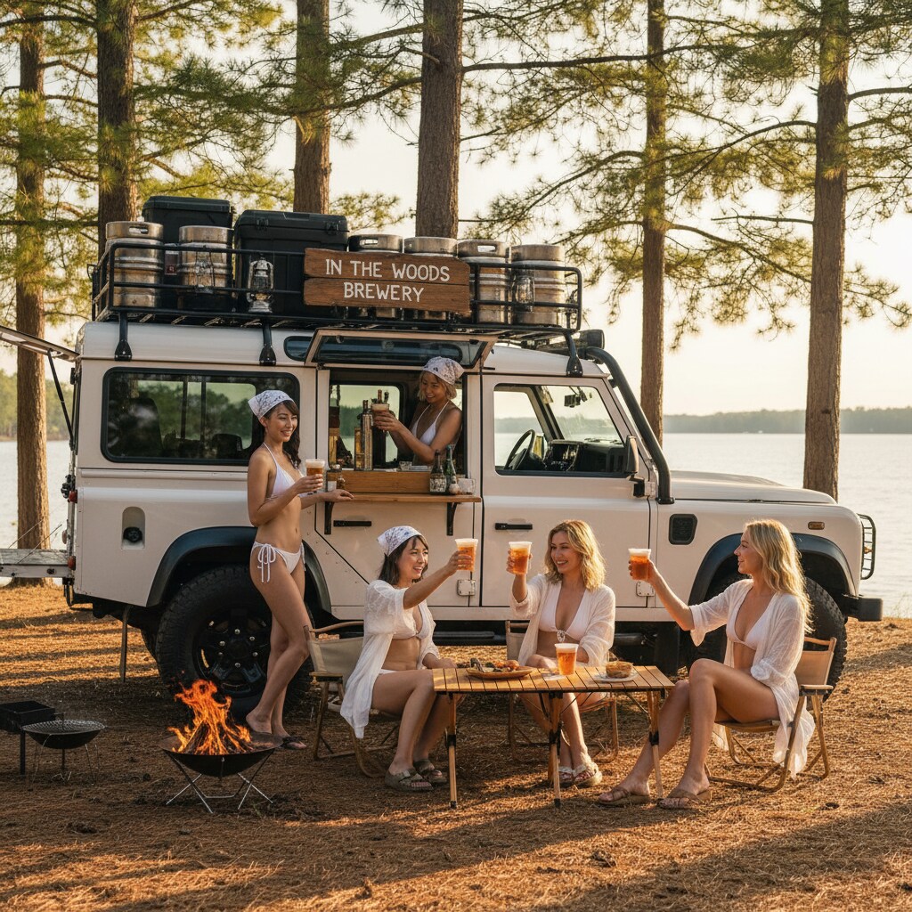 In The Woods Brewery (Land Rover DEFENDER)