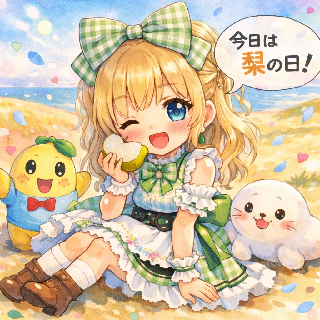 今日は梨（7/4）の日
