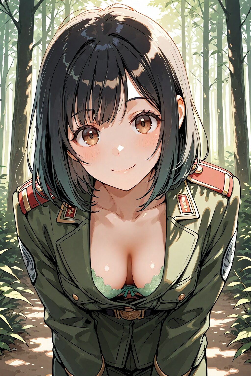 胸チラ033