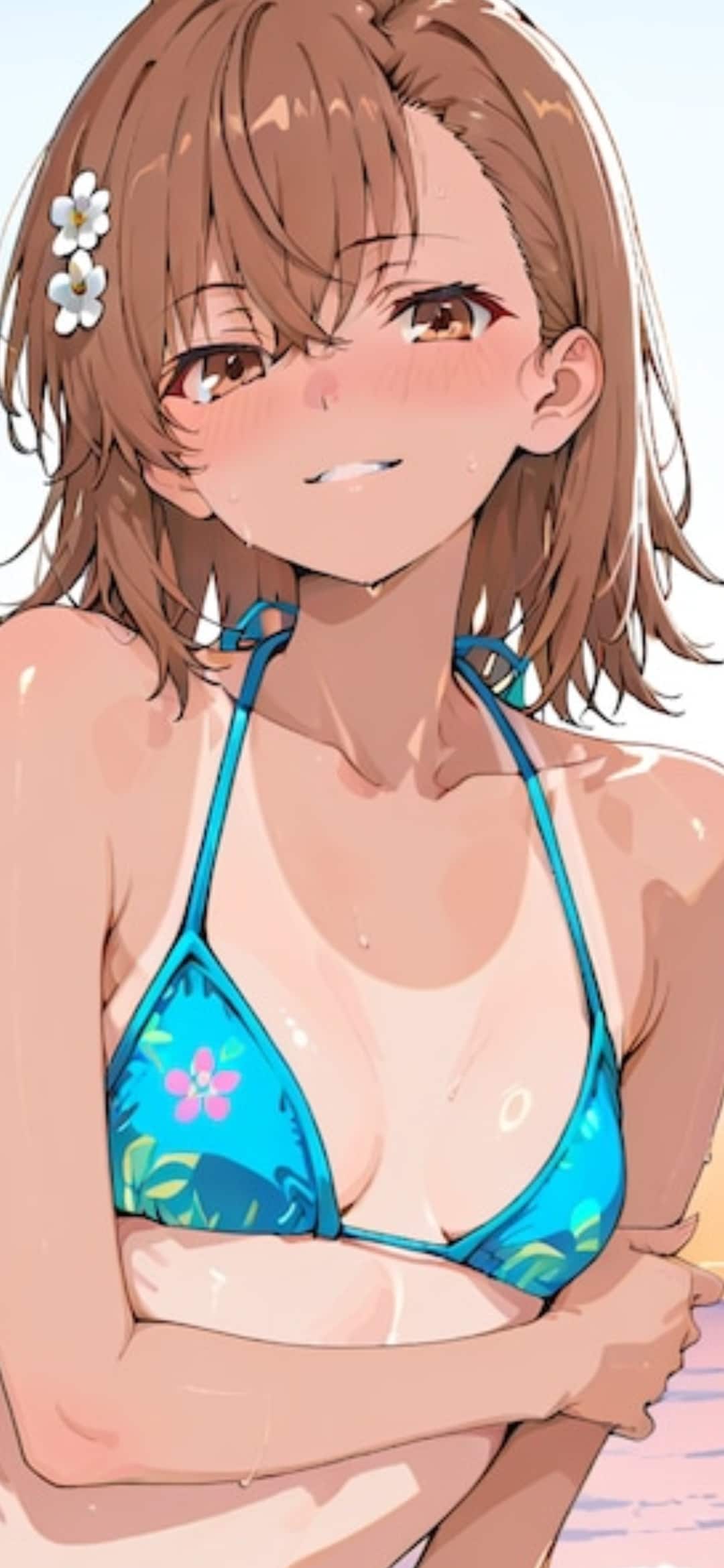 Re.御坂美琴　夕暮れのビキニ少女①②③④extension