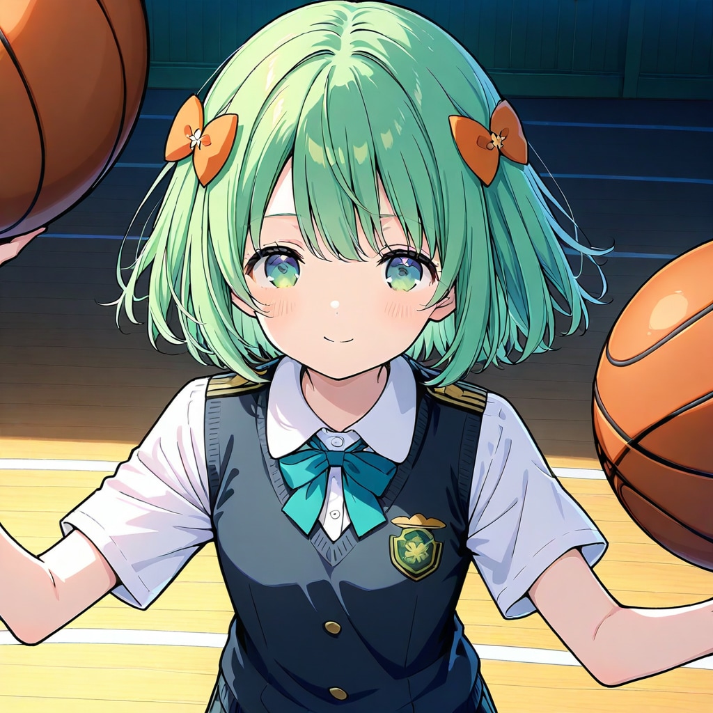 ちよるとバスケットボール、しよ？